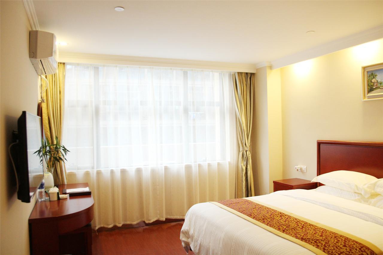 Greentree Inn Jiujiang Railway Station Business Hotel Экстерьер фото